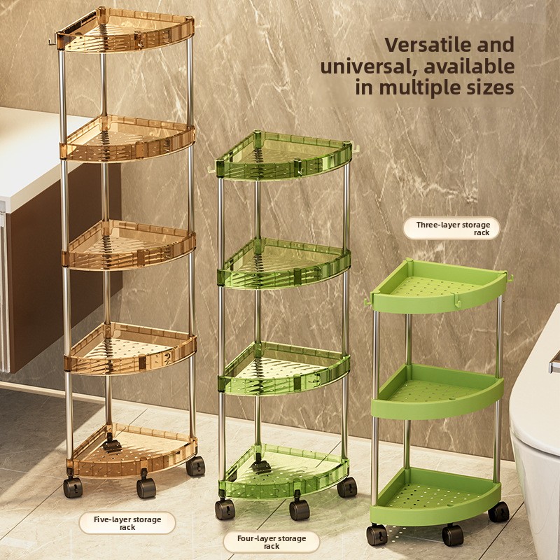 Home Essentials Bathroom Organizer - Badezimmer-Aufbewahrungsregal Mehrstöckiges Organizer-Regal für Toilette, Wohnheim,