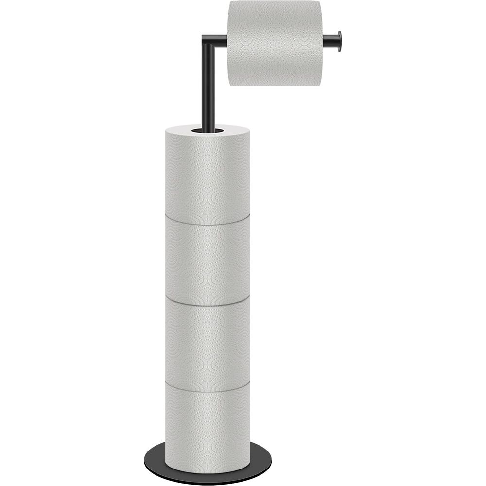 Toilet Paper Holder - Toilettenpapierhalter mit Ausbalancierter Basis, Papierrollenhalter für