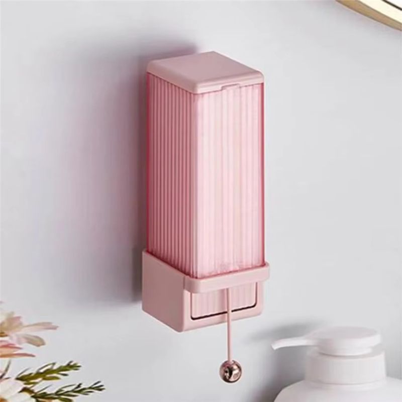 Home Bathroom Trends - Trendiges Wandmontiertes Aufbewahrungsset für Wattepads Einfache