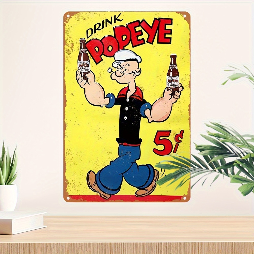 Home Bathroom Wall Art - Vintage Metallschild „The Sailor for Man“
