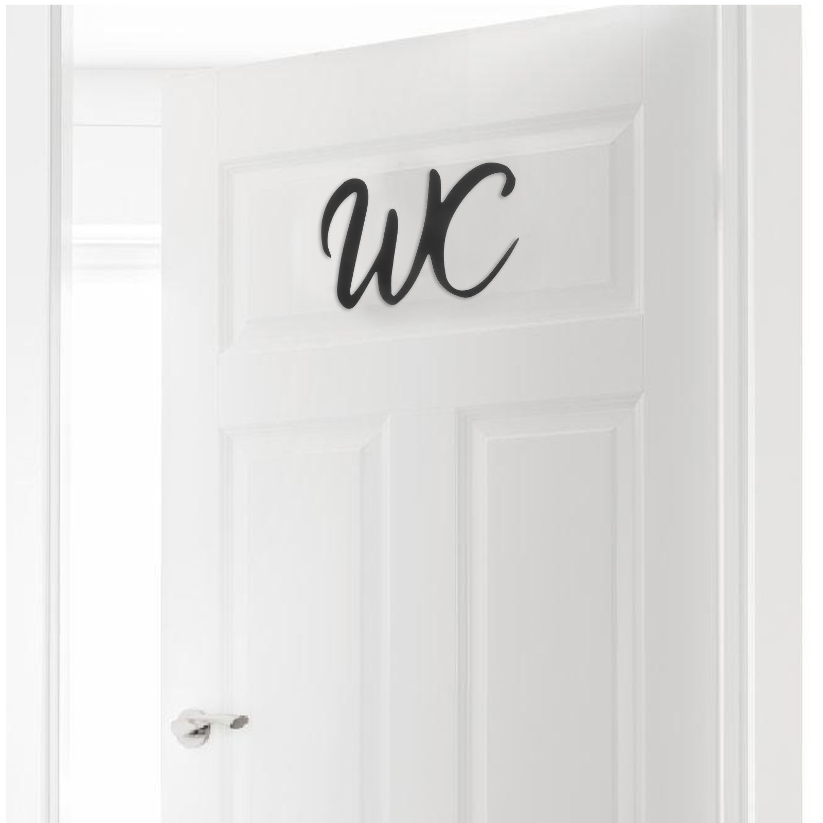 Badezimmer-Türschild aus Eisen – Home Bathroom Door Bewertung und Preis