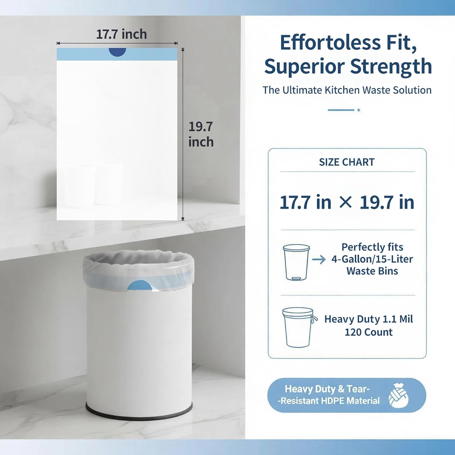 Kleine Müllbeutel 4 Gallonen m – Home Bathroom Trash Can Bewertung und Preis