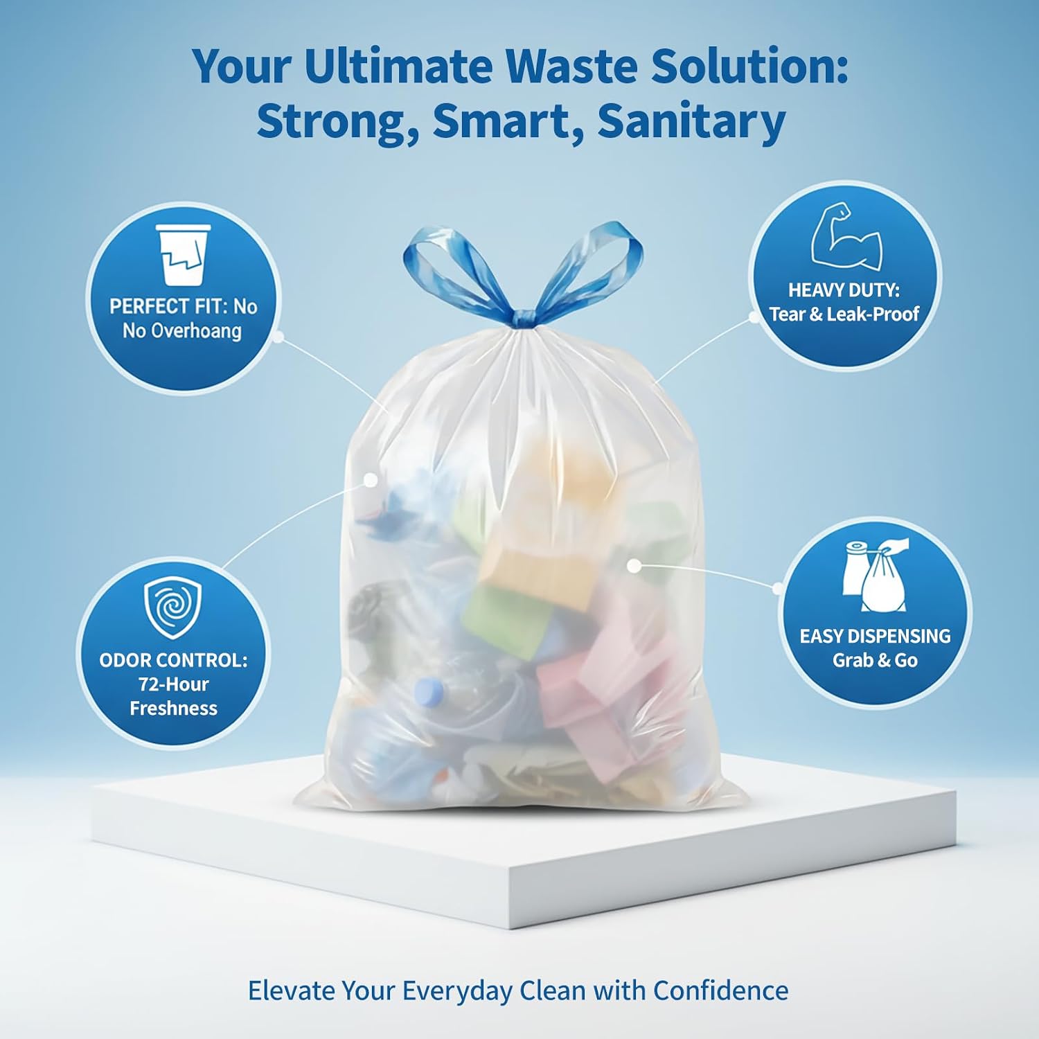 Kleine Müllbeutel 4 Gallonen m – Home Bathroom Trash Can Bewertung und Preis