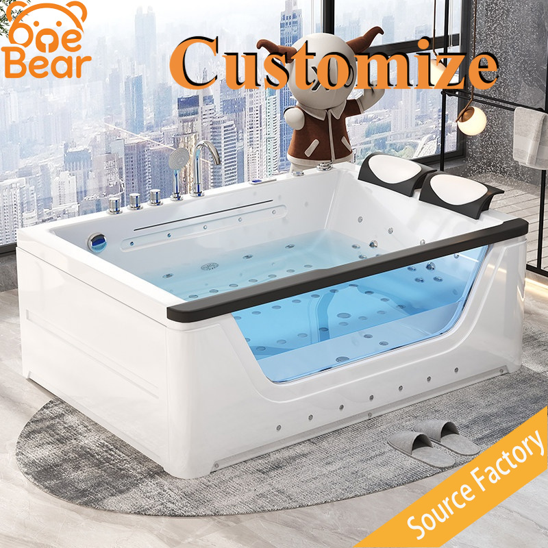2-Personen-Acryl-Jacuzzi mit W – Home Bathroom Jacuzzi Tub Bewertung und Preis