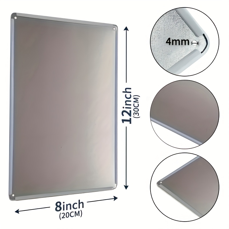 Stilvolles Metall-Blechschild  – Home Bathroom Wall Art Bewertung und Preis