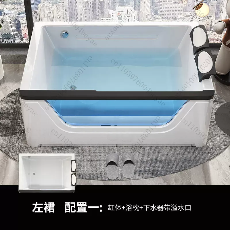 2-Personen-Acryl-Whirlpool mit – Home Bathroom Jacuzzi Tub Bewertung und Preis