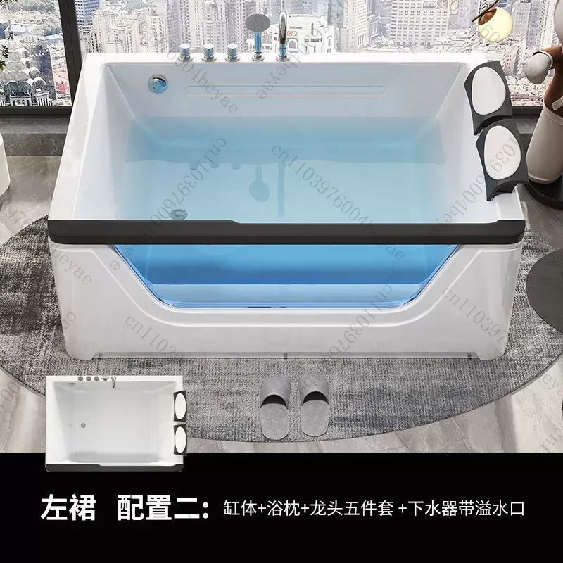 2-Personen-Acryl-Whirlpool mit – Home Bathroom Jacuzzi Tub Bewertung und Preis