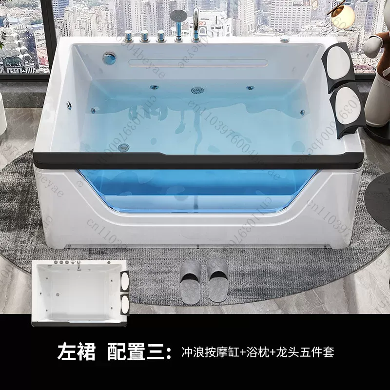 2-Personen-Acryl-Whirlpool mit – Home Bathroom Jacuzzi Tub Bewertung und Preis