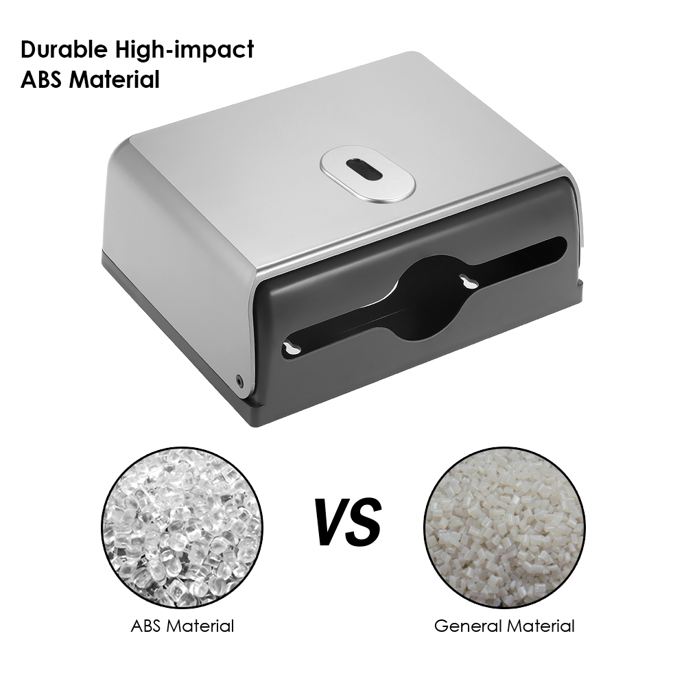 Abs Material rechteckige Wand  – Home Bathroom Towel Dispenser Bewertung und Preis