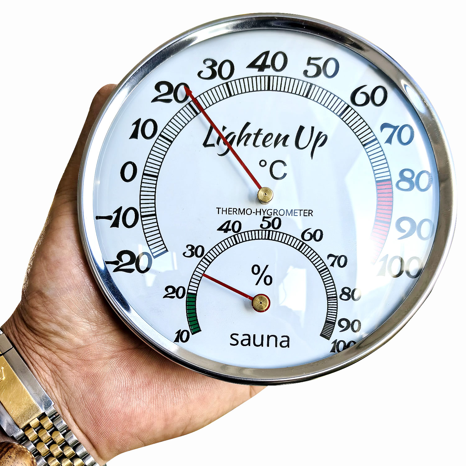 Saunatemperatur und -thermomet – Home Bathroom Sauna Bewertung und Preis