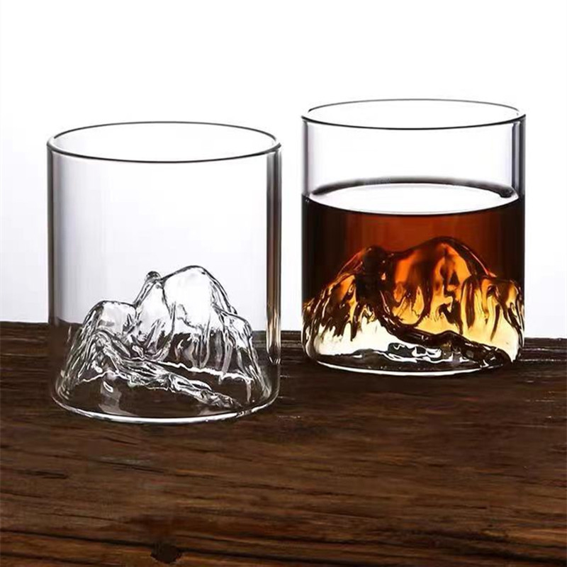 200/300/350 ml 3D-Berg-Whisky- – Yamazaki Home Bathroom Storage Bewertung und Preis