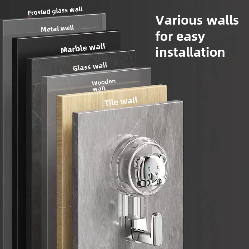 Selbstklebender Saugnapf-Küche – Home Bathroom Door Bewertung und Preis