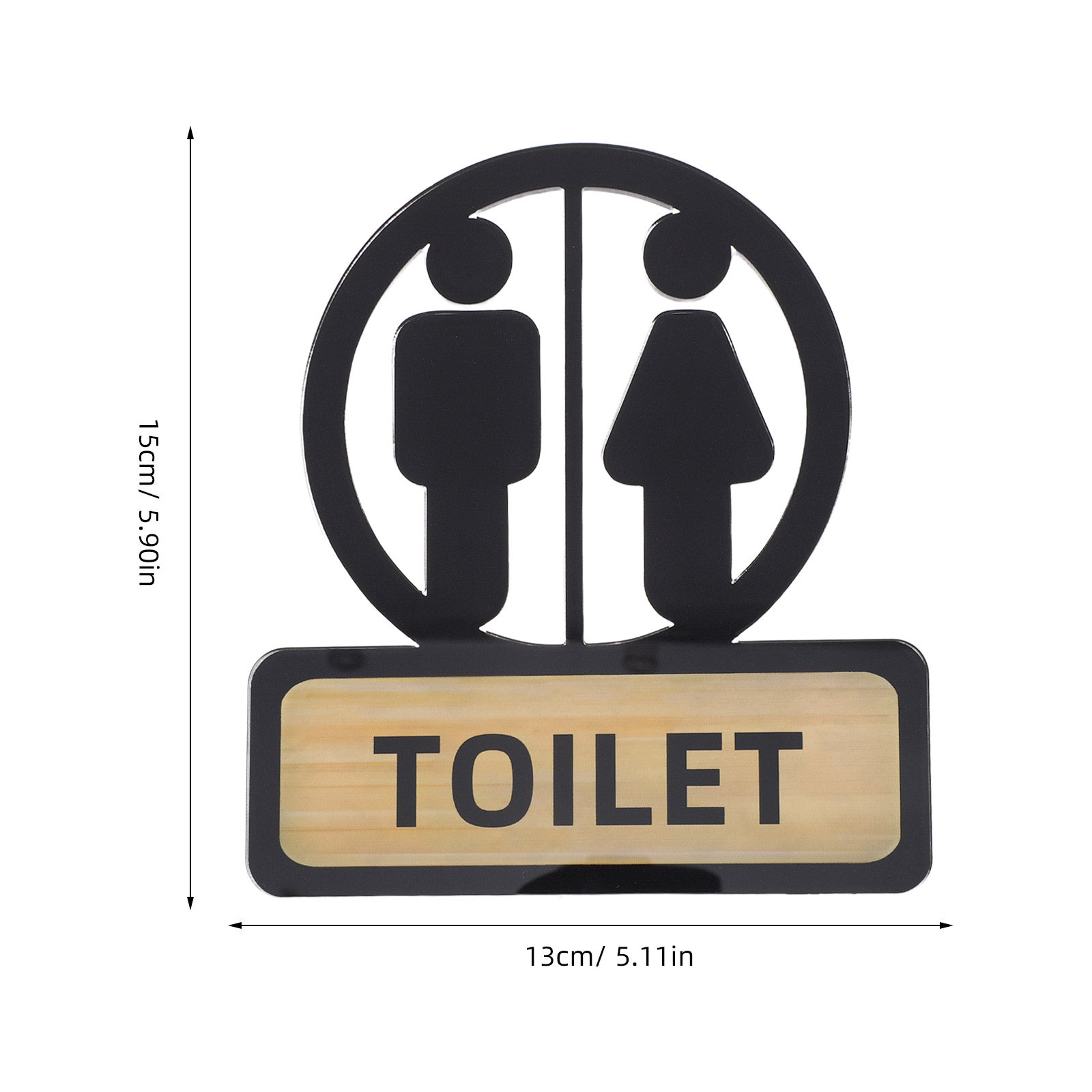Toilettenschilder für Damen un – Home Bathroom Door Bewertung und Preis