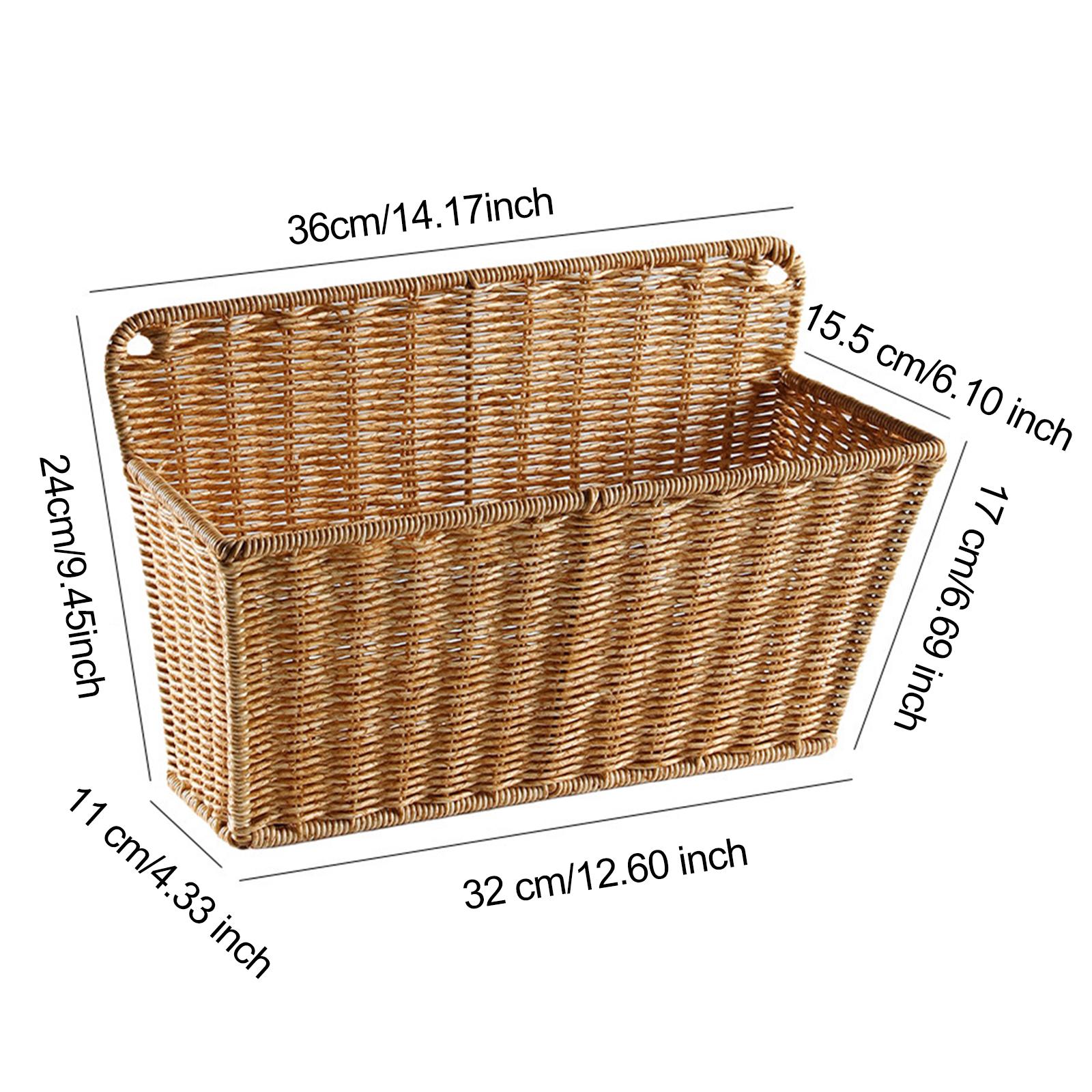 Skandinavischer Stil Gewebter  – Home Essentials Bathroom Organizer Bewertung und Preis