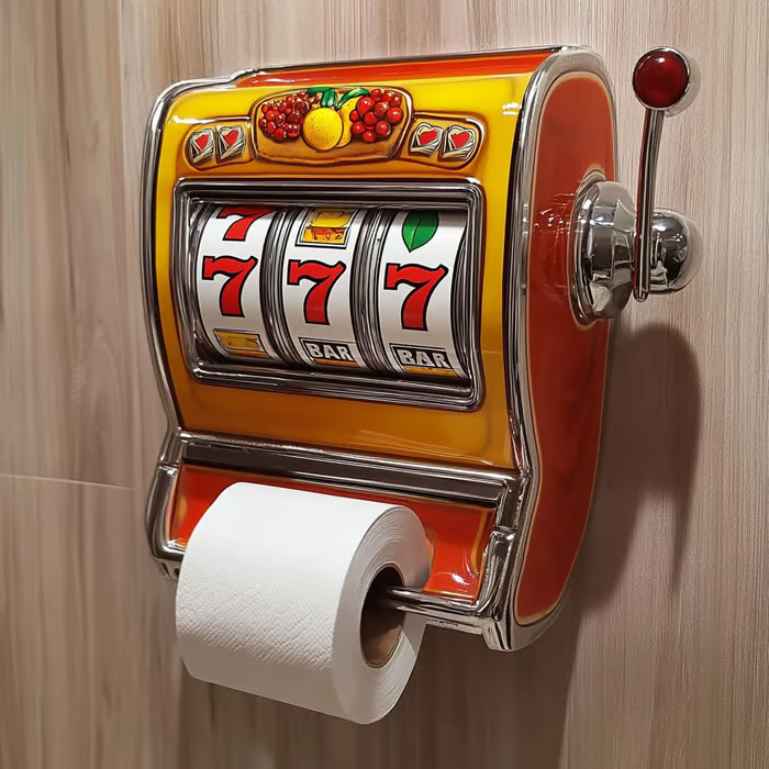 Spielautomaten-Toilettenpapier – Toilet Paper Holder Bewertung und Preis