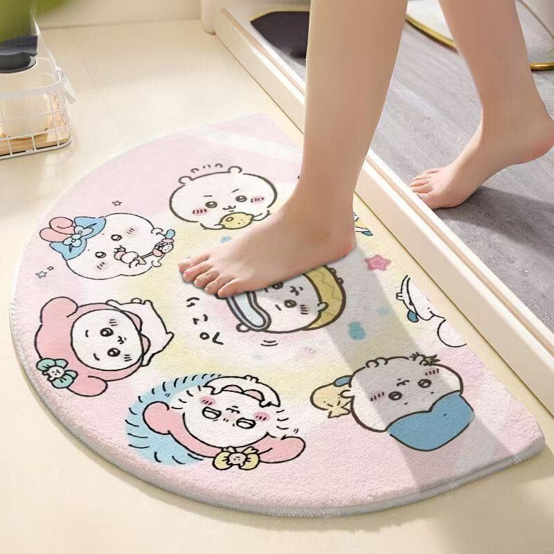 Chiikawa Halbkreis-Badematte N – Home Bathroom Mats Bewertung und Preis