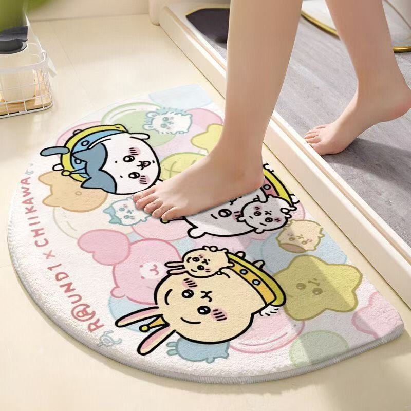 Chiikawa Halbkreis-Badematte N – Home Bathroom Mats Bewertung und Preis