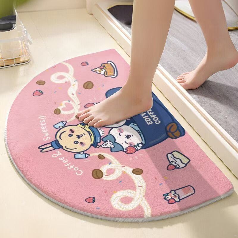 Chiikawa Halbkreis-Badematte N – Home Bathroom Mats Bewertung und Preis