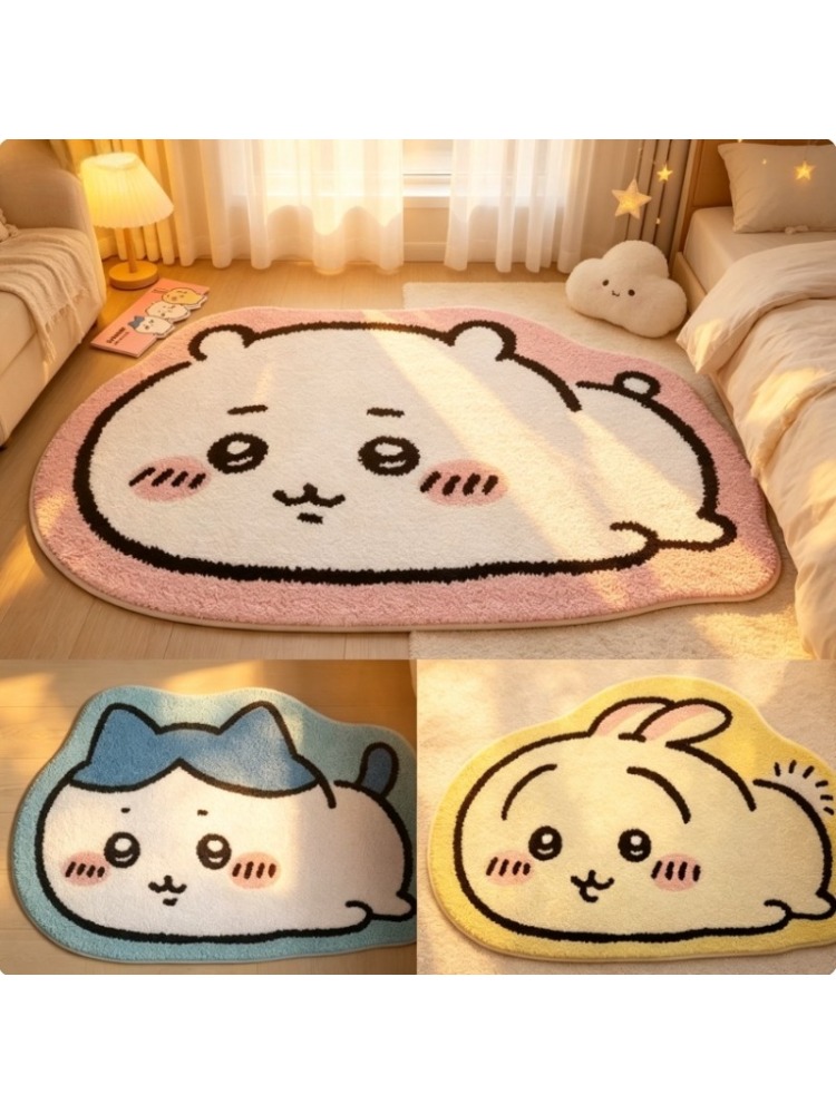 Chiikawa Cartoon-Teppich Anime – Home Bathroom Mats Bewertung und Preis