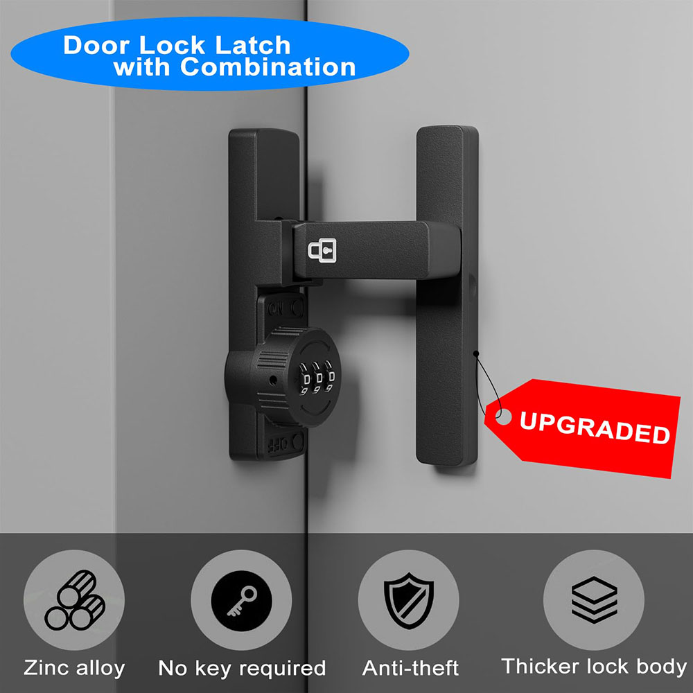 Sicherheit Scheunentürschloss  – Home Bathroom Door Bewertung und Preis