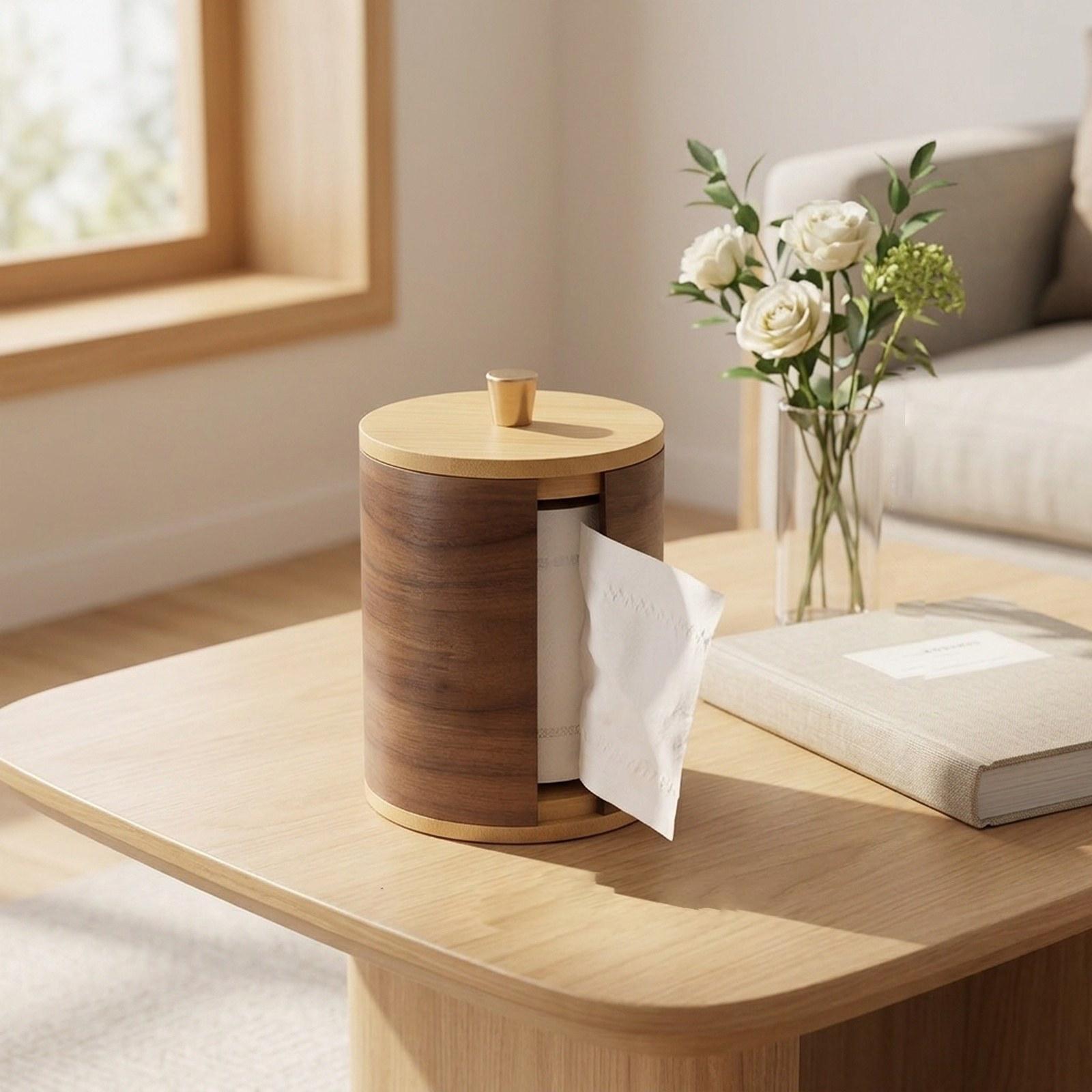 Papierhandtuchhalter mit Walnu – Home Bathroom Towel Dispenser Bewertung und Preis