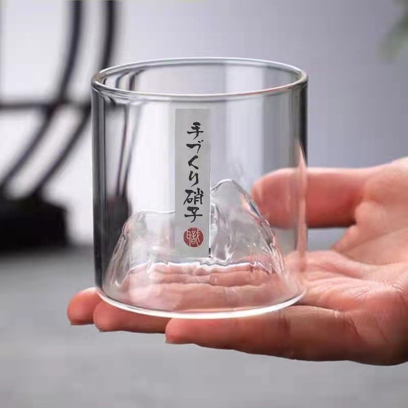 Fuji Mountain Glasbecher Retro – Yamazaki Home Bathroom Storage Bewertung und Preis