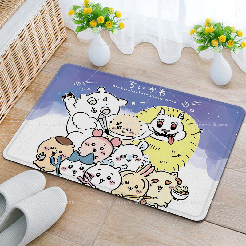 Anime Chiikawas Flanell-Teppic – Home Bathroom Mats Bewertung und Preis