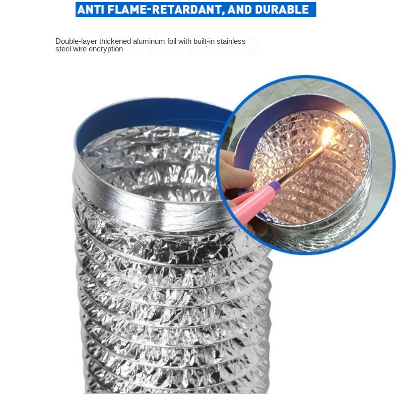 ∅ 125mm Aluminium folie Belüft – Home Bathroom Ventilation Bewertung und Preis