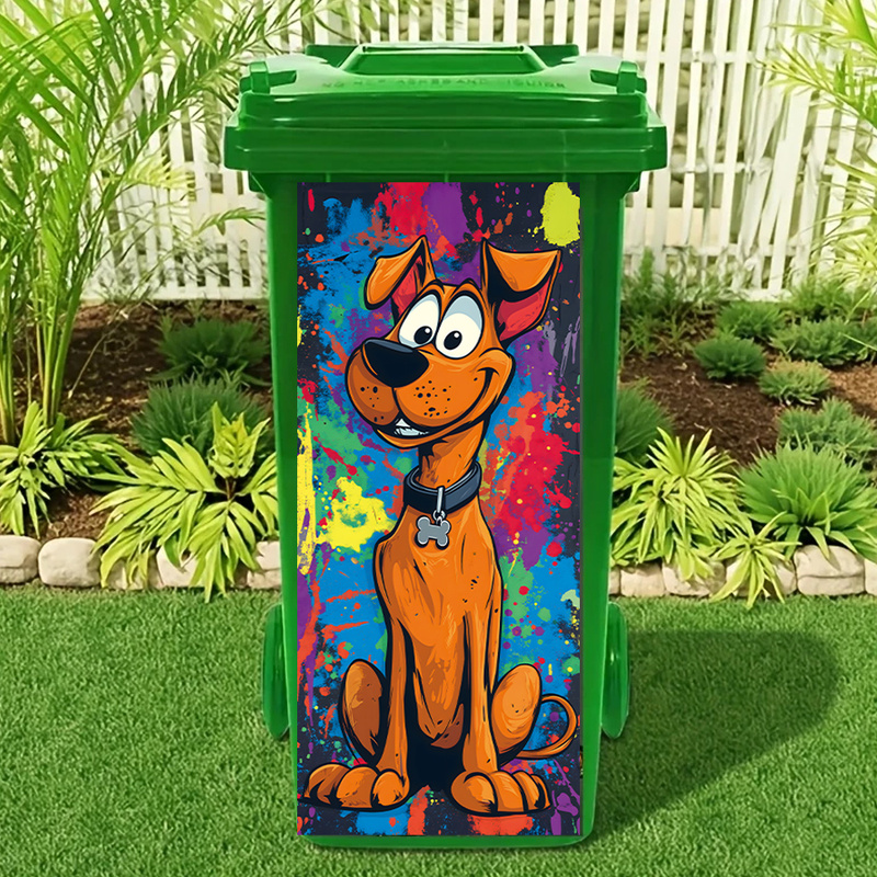 Entzückende Cartoon-Hunde-Müll – Home Bathroom Trash Can Bewertung und Preis