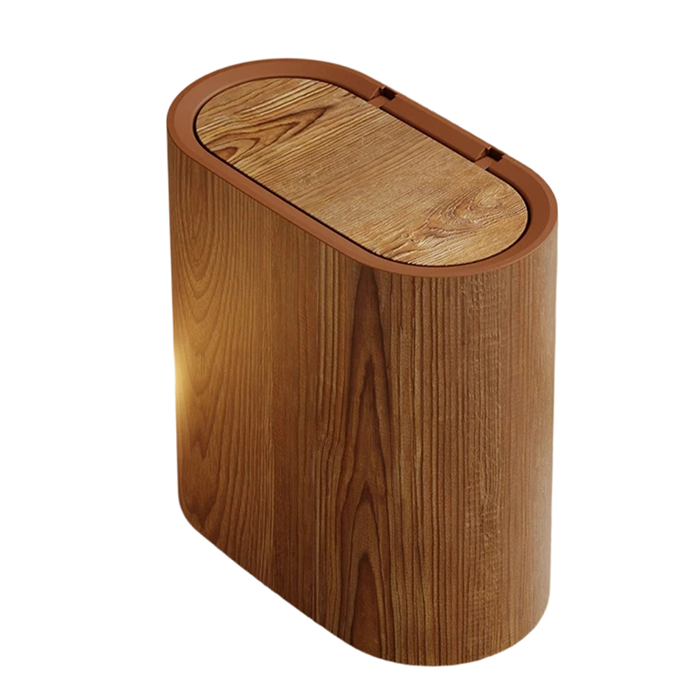 Schmaler Mülleimer mit Marmorm – Home Bathroom Trash Can Bewertung und Preis
