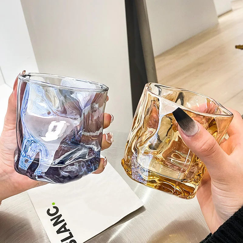 Glas Twisted Cup Farbige Tasse – Yamazaki Home Bathroom Storage Bewertung und Preis
