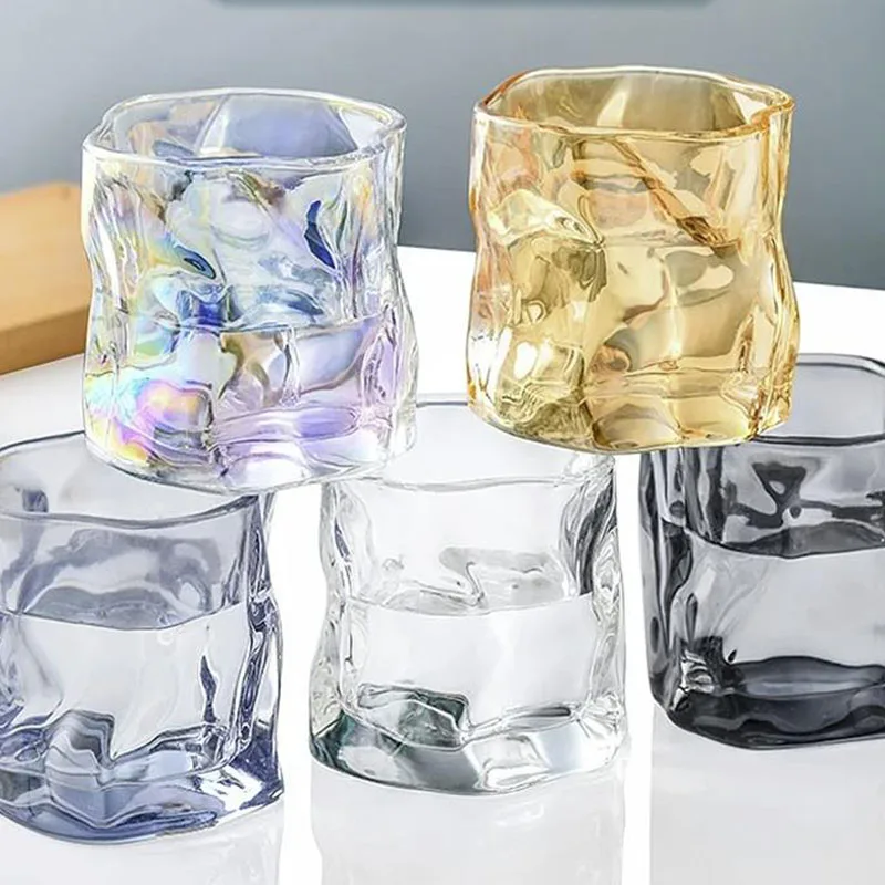 Glas Twisted Cup Farbige Tasse – Yamazaki Home Bathroom Storage Bewertung und Preis