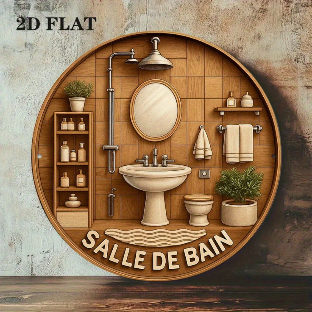 CIFBUY Retro Französisches Bad – Home Bathroom Wall Art Bewertung und Preis