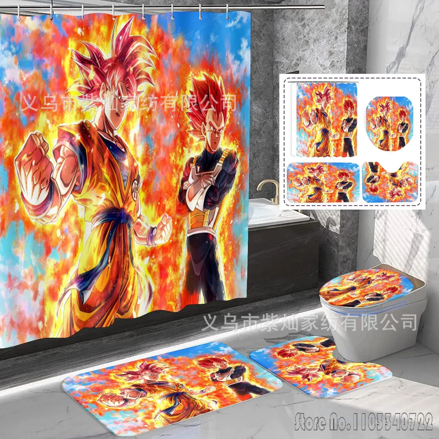 2026 Anime Dragon Ball Son Gok – Home Bathroom Mats Bewertung und Preis