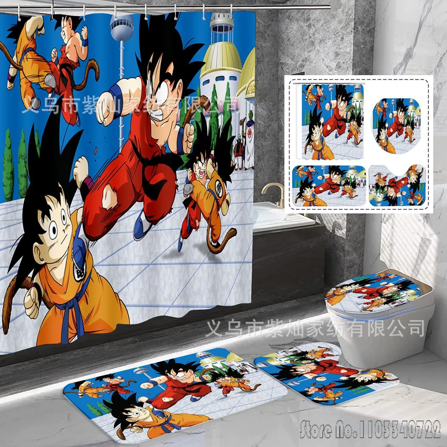2026 Anime Dragon Ball Son Gok – Home Bathroom Mats Bewertung und Preis