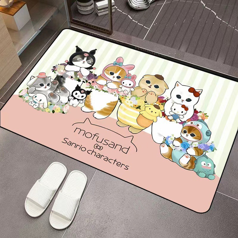Mofusand Cartoon Diatomeenerde – Home Bathroom Door Bewertung und Preis