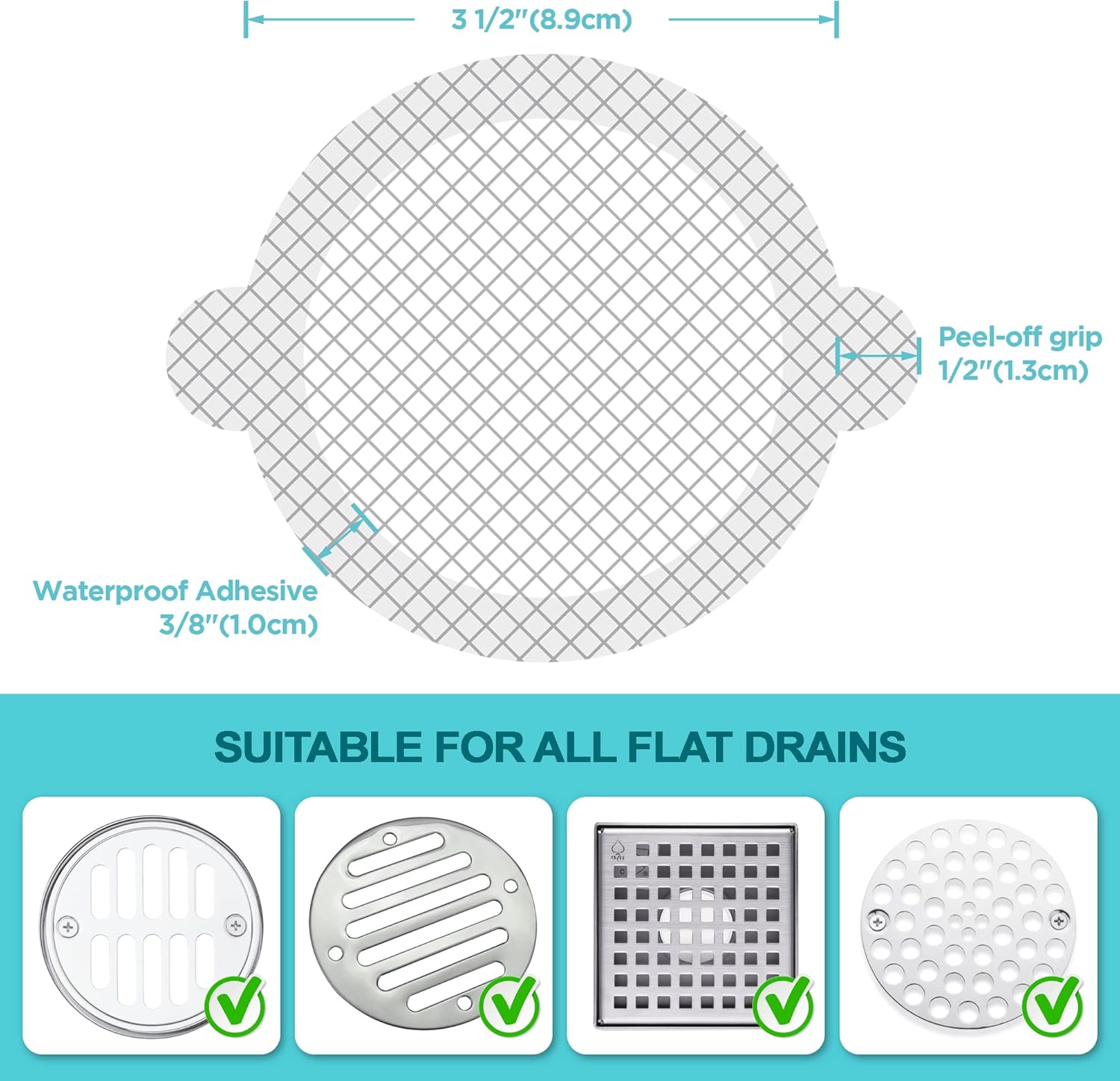 25er-Pack Einweg-Duschablauf-H – Drain Hair Catcher Bewertung und Preis