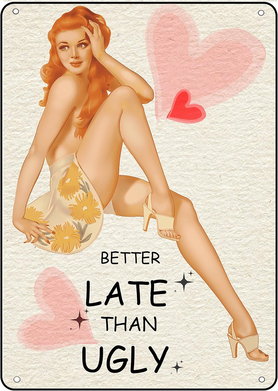 Badezimmer-Deko: Pin-Up-Girl M – Home Bathroom Wall Art Bewertung und Preis
