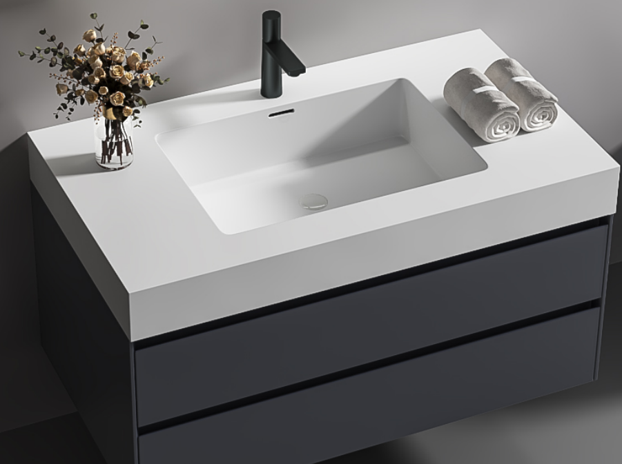 Moderner Luxus-Wandwaschtisch  – Home Bathroom Trends Bewertung und Preis