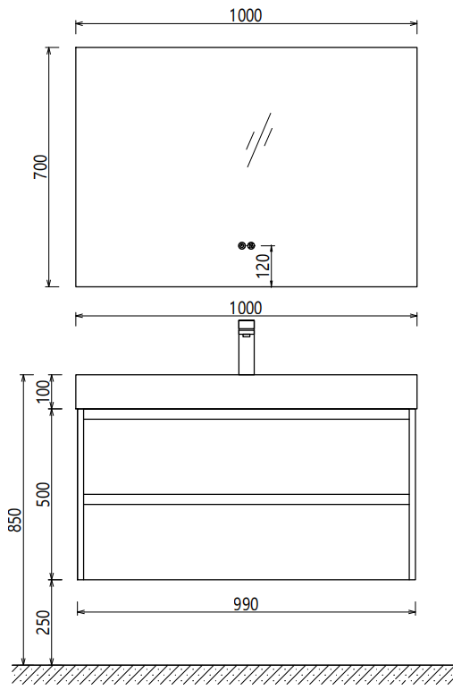 Moderner Luxus-Wandwaschtisch  – Home Bathroom Trends Bewertung und Preis