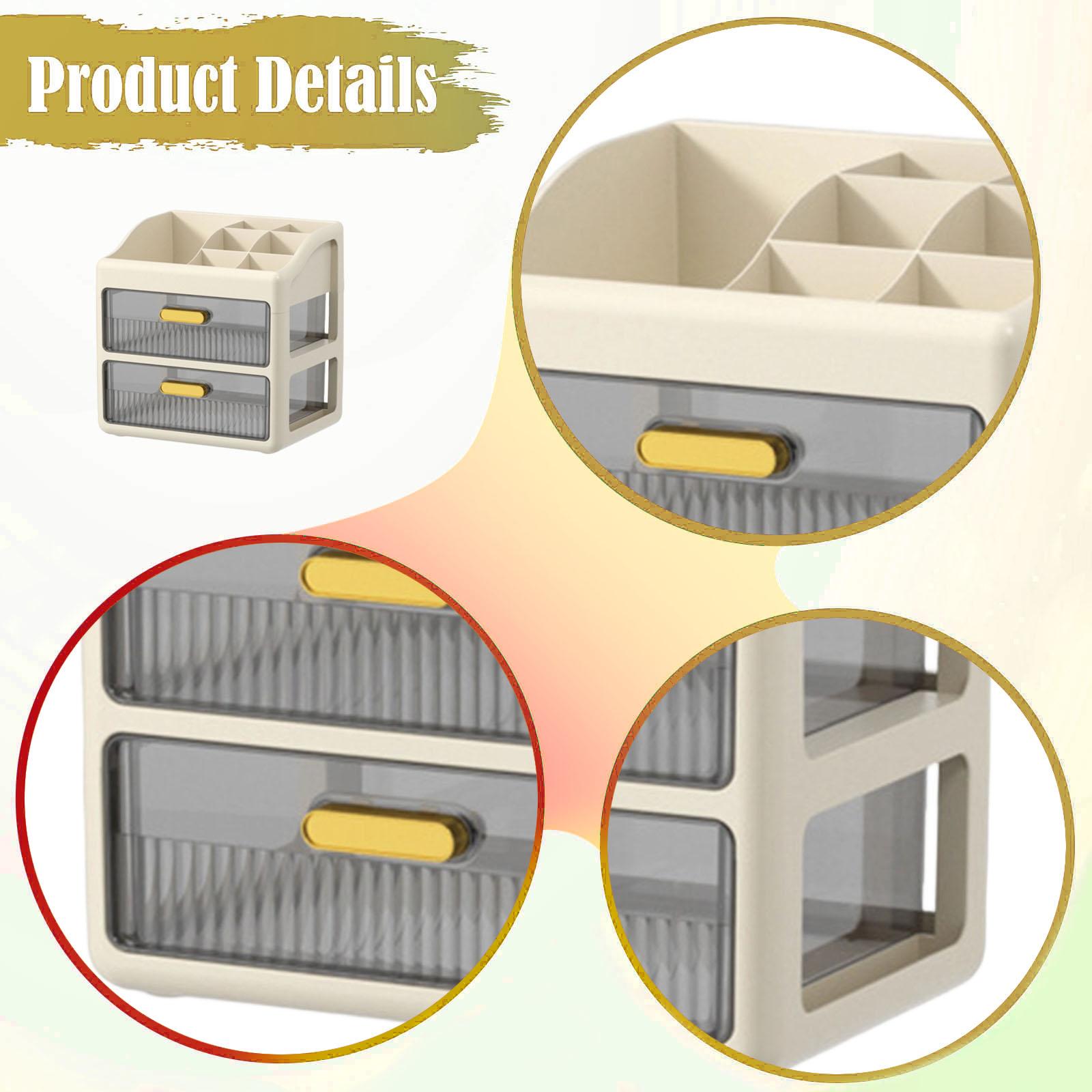 Schreibtisch-Organizer mit Sch – Home Essentials Bathroom Organizer Bewertung und Preis