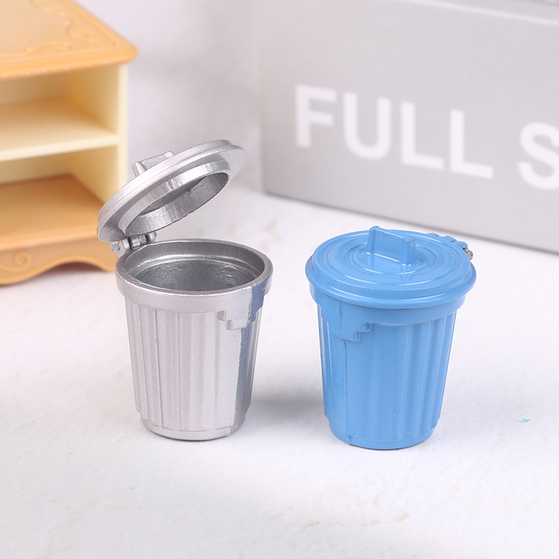 1 Stück Miniatur Spielzeug Mod – Home Bathroom Trash Can Bewertung und Preis