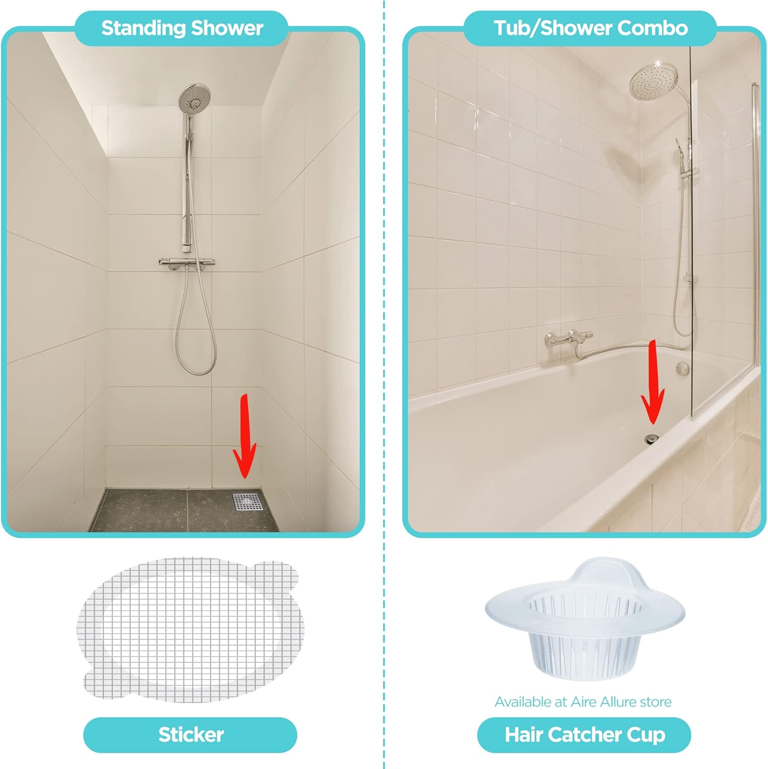 25er-Pack Einweg-Duschablauf-H – Drain Hair Catcher Bewertung und Preis