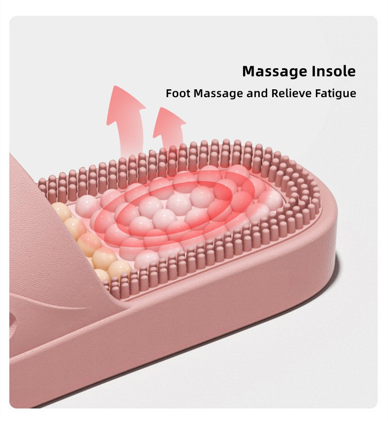 Sommer-Massage-Hausschuhe für  – Home Outdoor Bathroom Bewertung und Preis