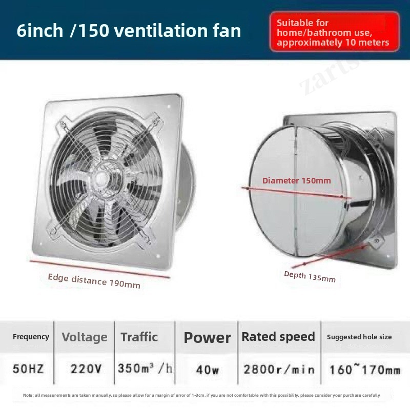 6''8''10'' Booster-Lüfter, Abl – Home Bathroom Ventilation Bewertung und Preis