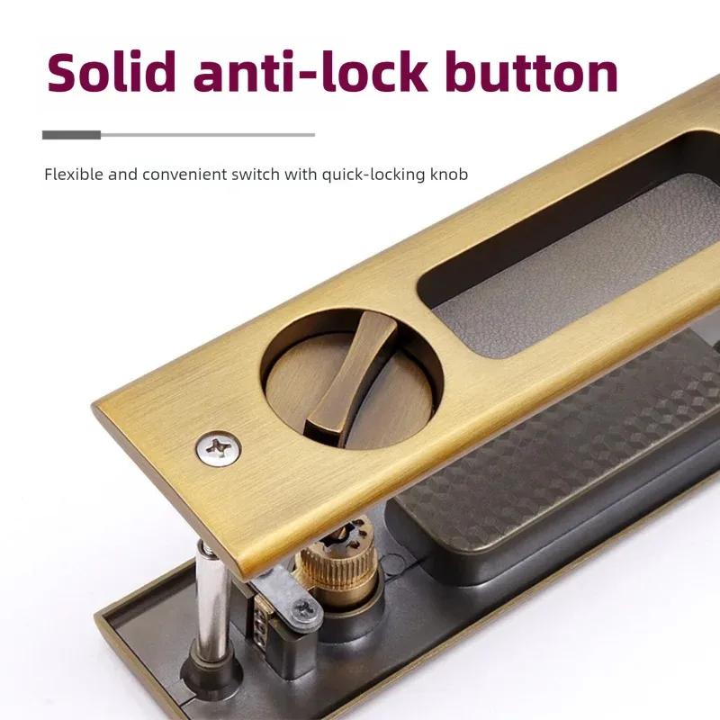 Robuster schwarzer Schiebetür- – Home Bathroom Door Bewertung und Preis