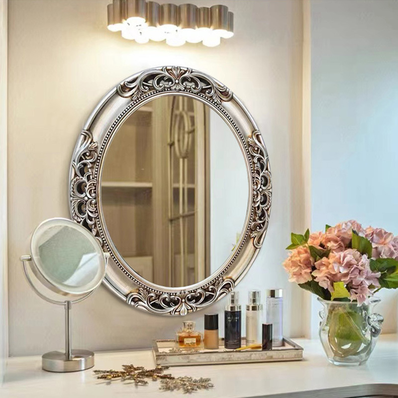 Europäischer Ovaler Hohlspiege – Home Bathroom Vanity Bewertung und Preis