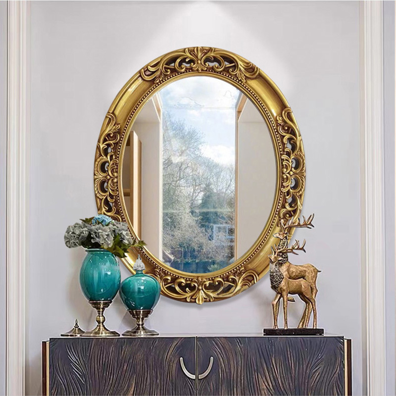 Europäischer Ovaler Hohlspiege – Home Bathroom Vanity Bewertung und Preis
