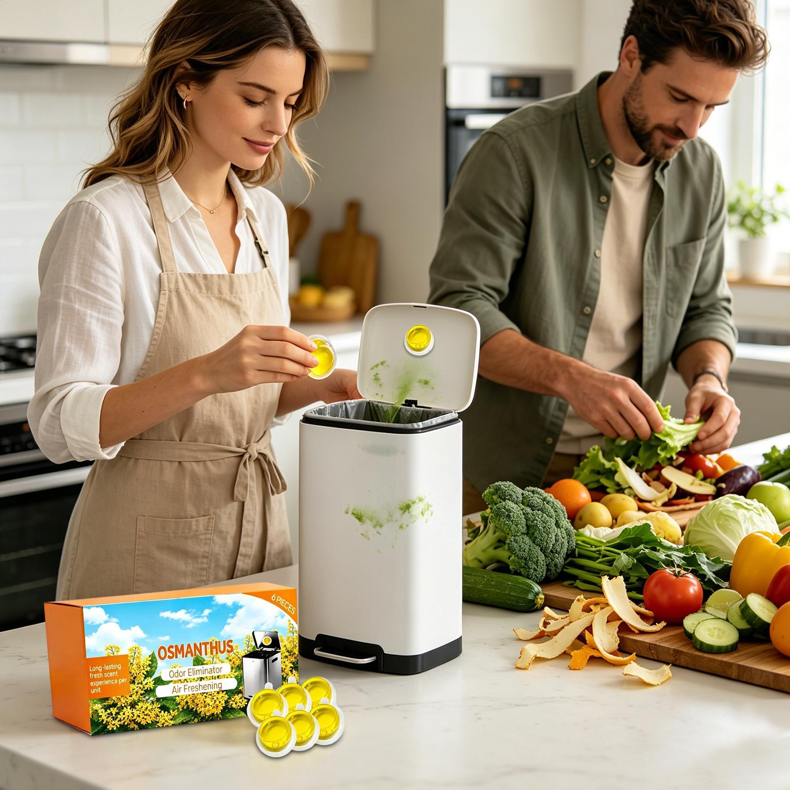 6-teiliges Set Geruchsneutrali – Home Bathroom Trash Can Bewertung und Preis