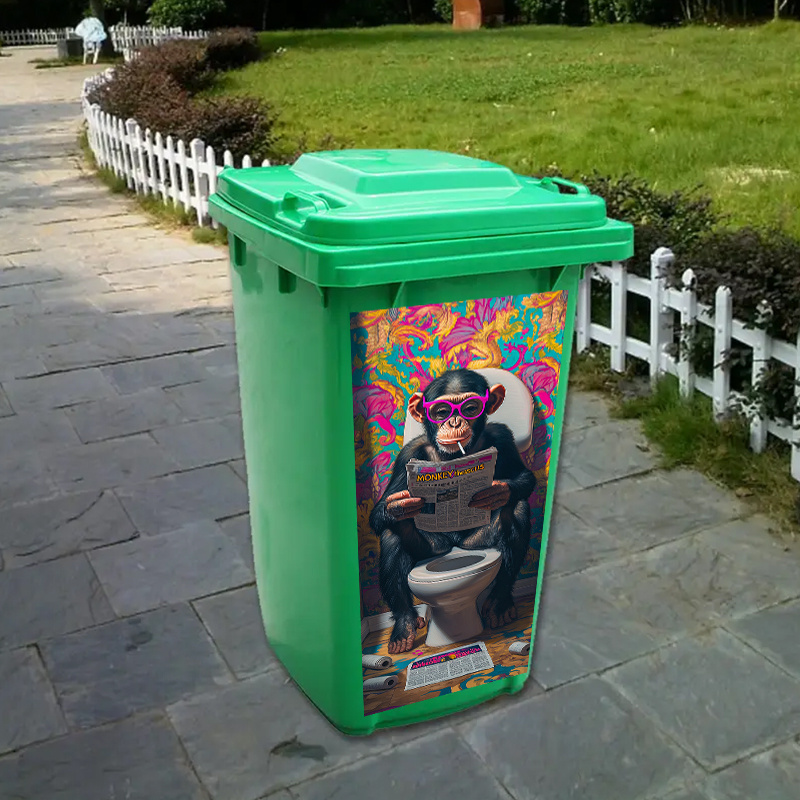 1 lustiger Tarsier-Mülleimer-A – Home Bathroom Trash Can Bewertung und Preis
